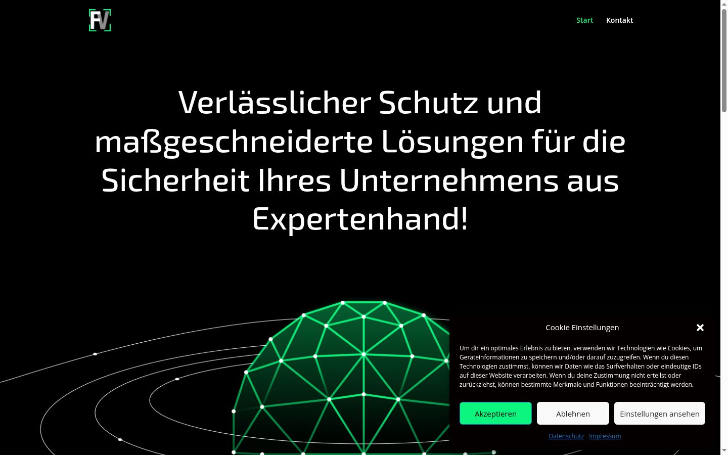 Screenshot tal-banner tal-kunsens muri qabel kwalunkwe interazzjoni