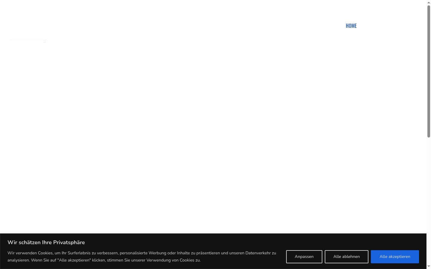 Screenshot tal-banner tal-kunsens muri qabel kwalunkwe interazzjoni