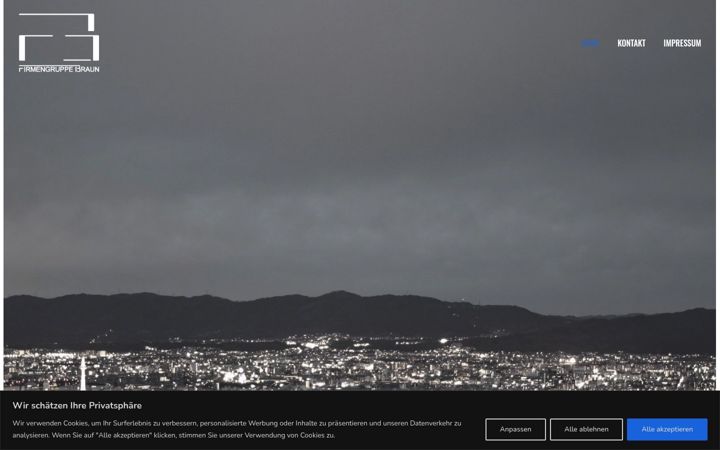 Screenshot of firmengruppe-braun.com