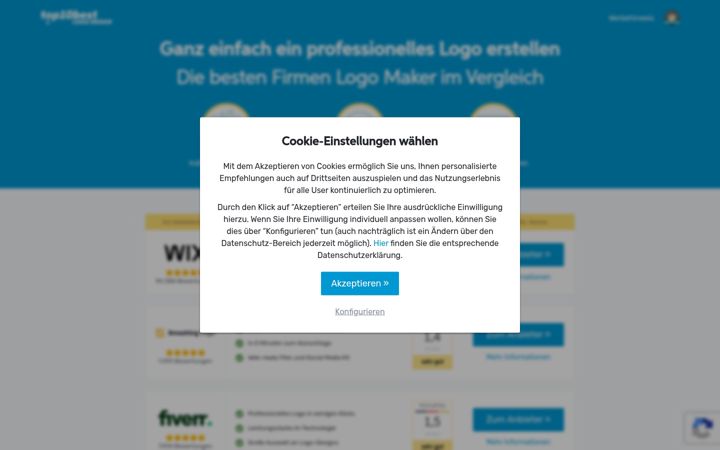 Screenshot of firmenlogo-erstellen-testsieger.de