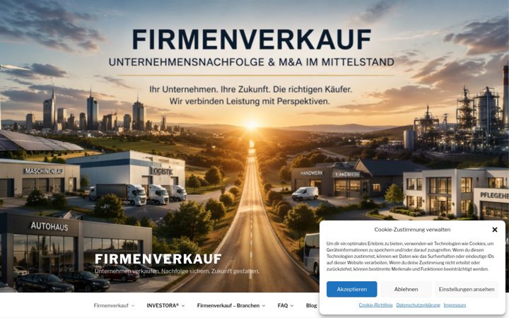 Screenshot of firmenverkauf.net