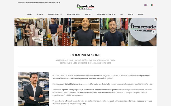 Screenshot di firmetrade.it