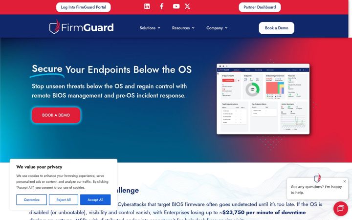 Screenshot of firmguard.com