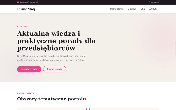 Screenshot of firmo.com.pl