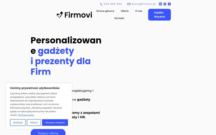 Screenshot of firmovi.pl