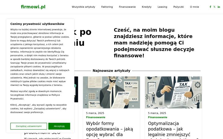 Screenshot of firmowi.pl