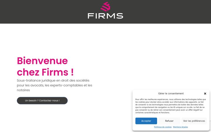 Screenshot of firms74.com