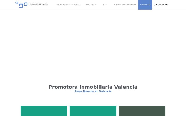 Screenshot of firmushomes.es