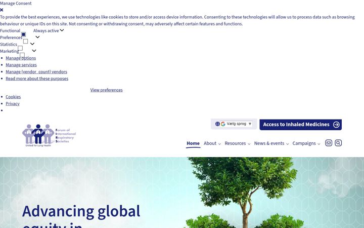 Screenshot of firsnet.org