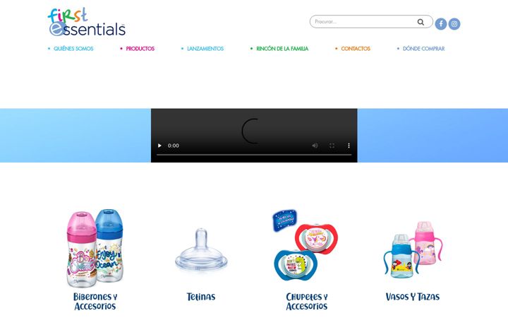 Screenshot of first-essentials.com