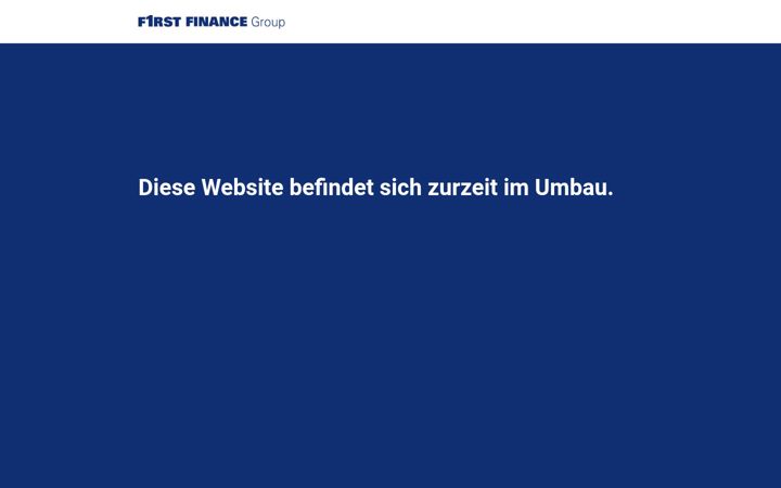 Екранна снимка на first-finance.de
