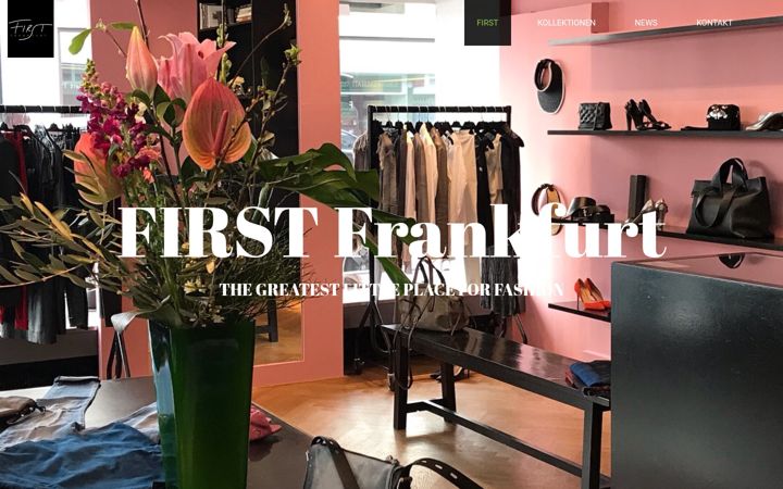 Екранна снимка на first-frankfurt.de