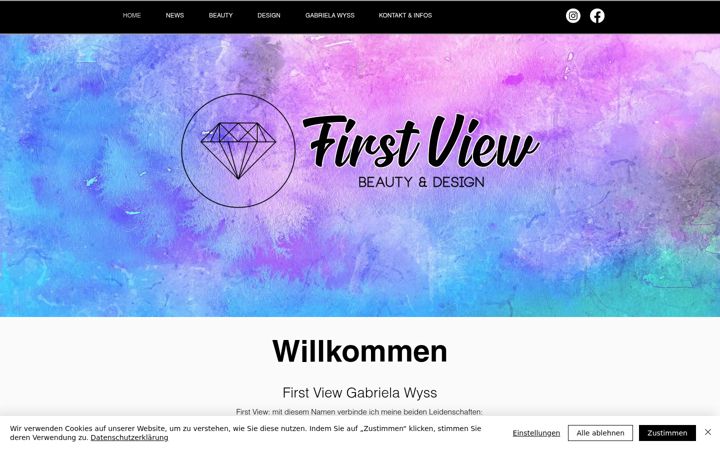 Screenshot of first-view.ch