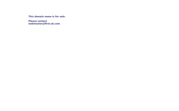 Screenshot of first.uk.com