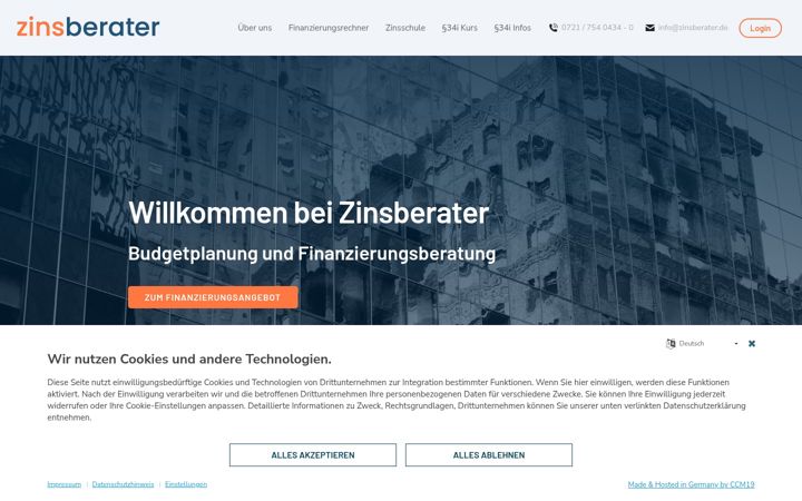 Screenshot of firstbaufi.com