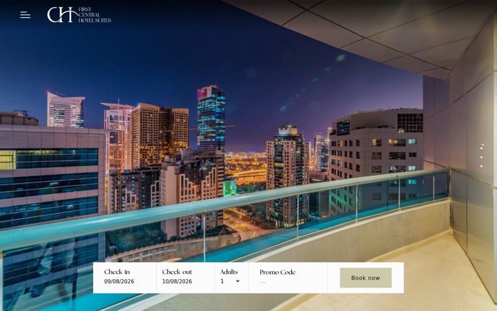 Screenshot of firstcentraldubai.com