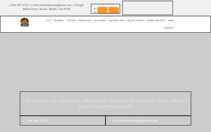 Screenshot of firstclassfireplaces.ie