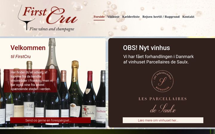 Screenshot of firstcru.dk