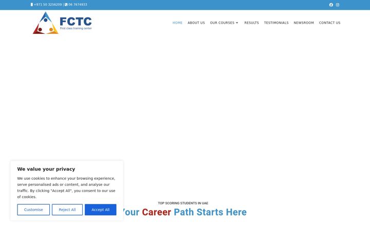 Screenshot of firstctc.ae