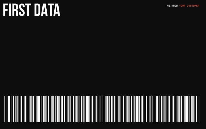 Screenshot of firstdata.io