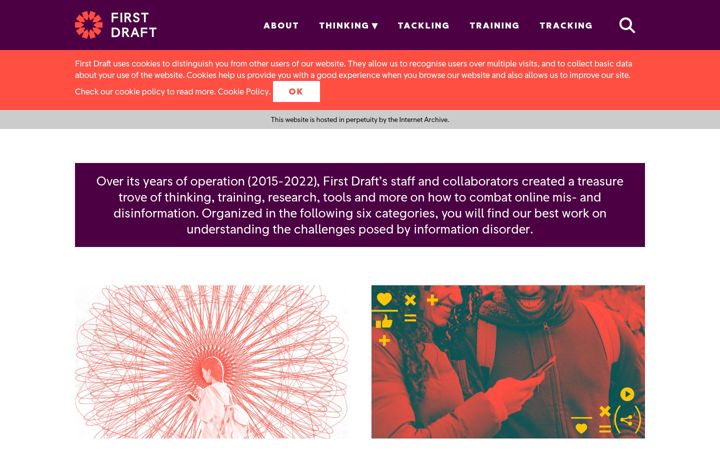 Screenshot of firstdraftnews.org
