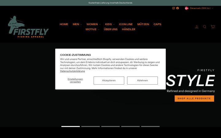 Screenshot of firstflyfishing.com