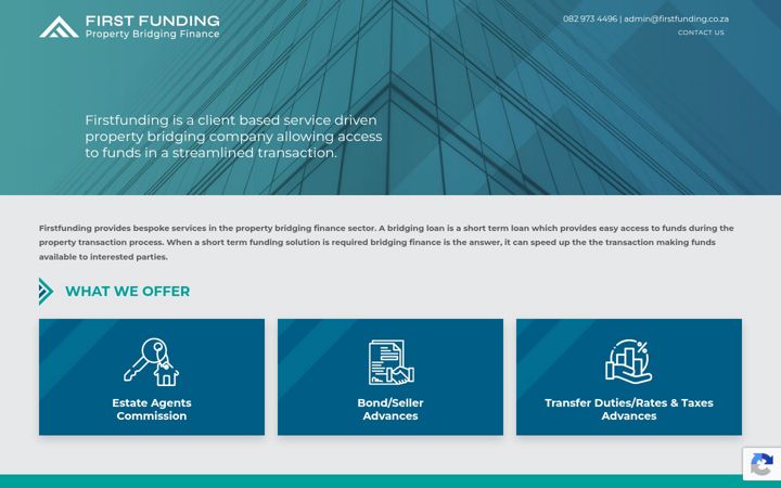 Képernyőkép: firstfunding.co.za