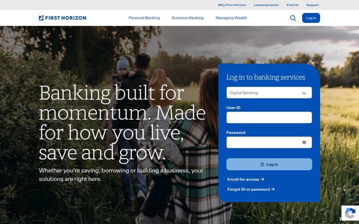 Screenshot of firsthorizon.com