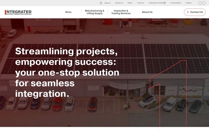 Screenshot of firstintegrated.co.uk