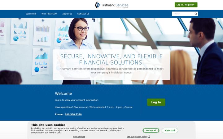 Screenshot of firstmarkservices.com