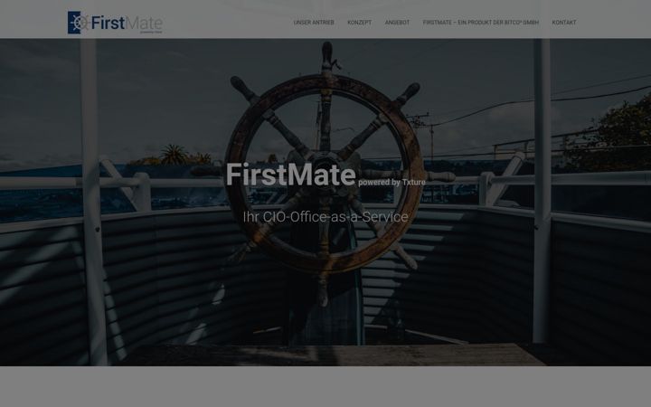 Screenshot of firstmate.services