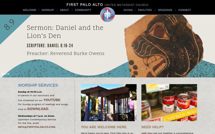 Screenshot of firstpaloalto.com