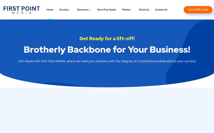 Screenshot of firstpoint.marketing