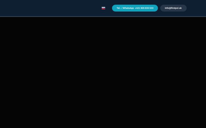 Screenshot of firstpol.sk