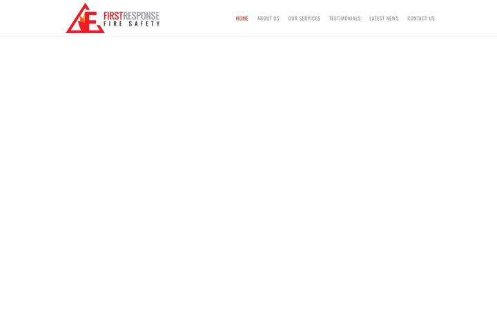 Screenshot of firstresponsefire.co.uk