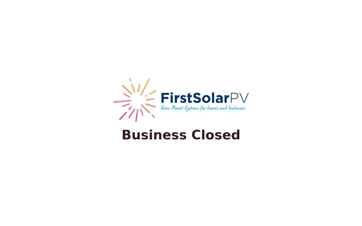 Screenshot of firstsolarpv.co.uk