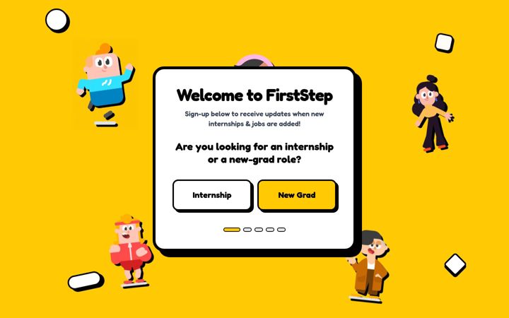 Screenshot of firststep.services