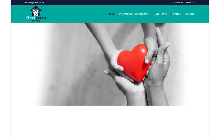 Screenshot of firststepsnwltd.co.uk