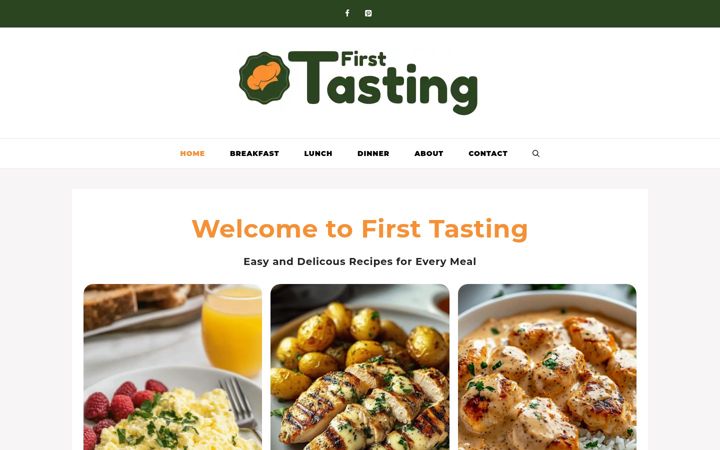 Screenshot of firsttasting.com