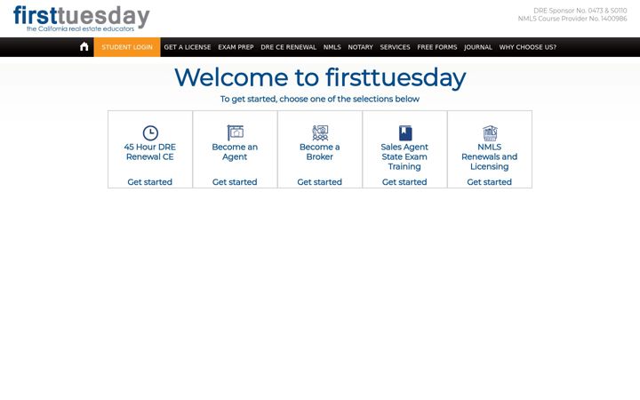 Screenshot of firsttuesday.us