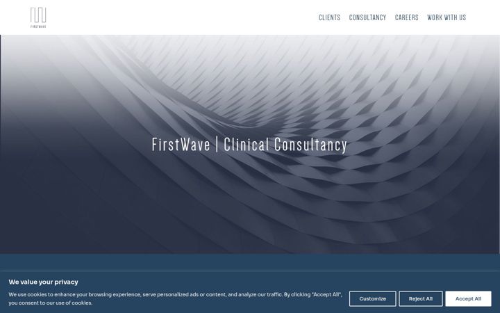 Screenshot of firstwave.be