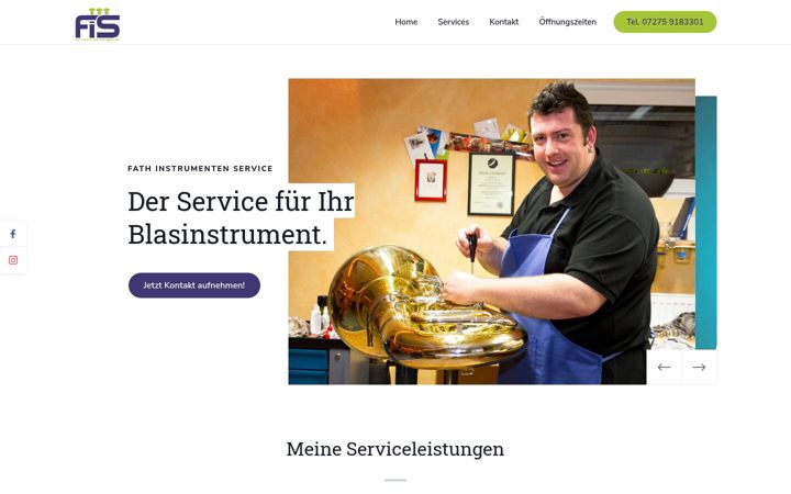 Screenshot of fis-kandel.de