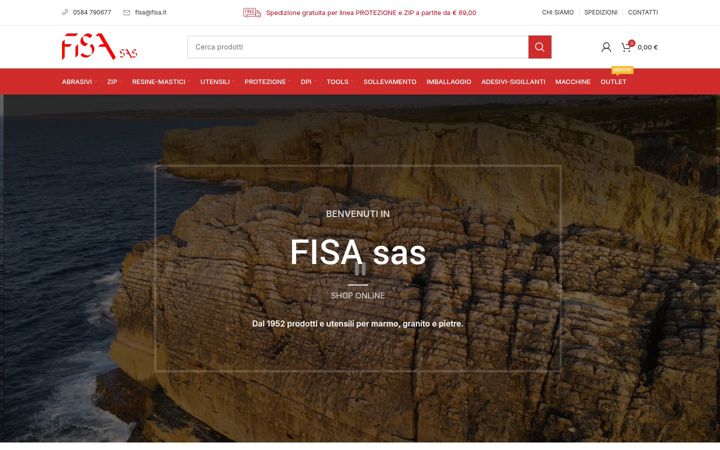 Screenshot of fisa.it