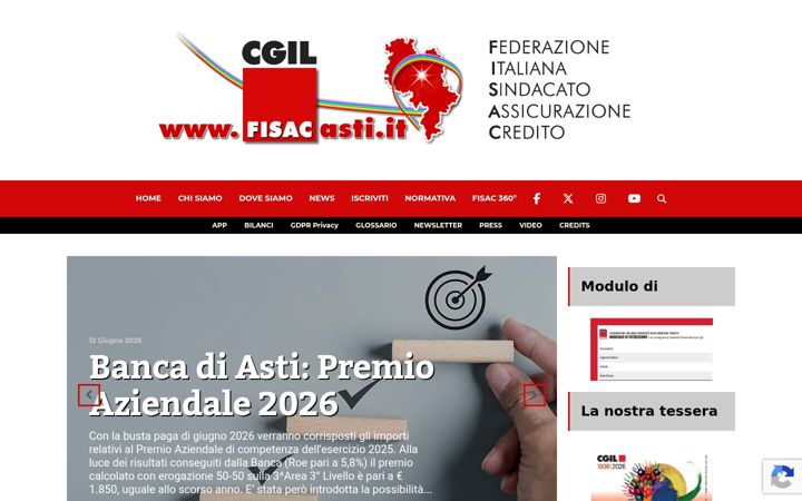 Screenshot of fisacasti.it