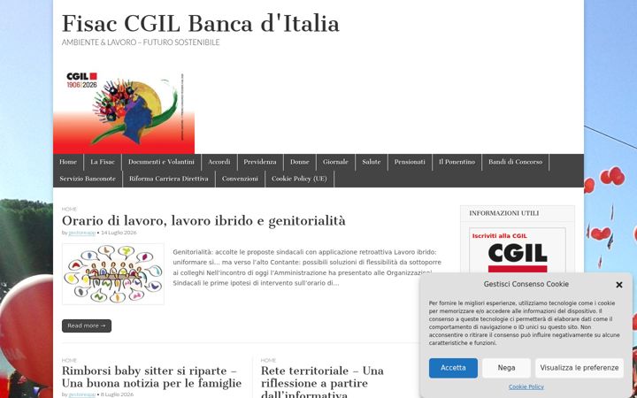 Screenshot of fisacbancaditalia.it