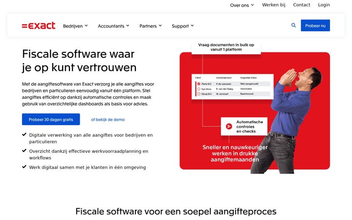 Screenshot of fiscaalgemak.nl
