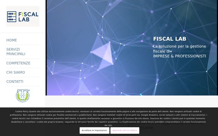 Screenshot of fiscal-lab.it