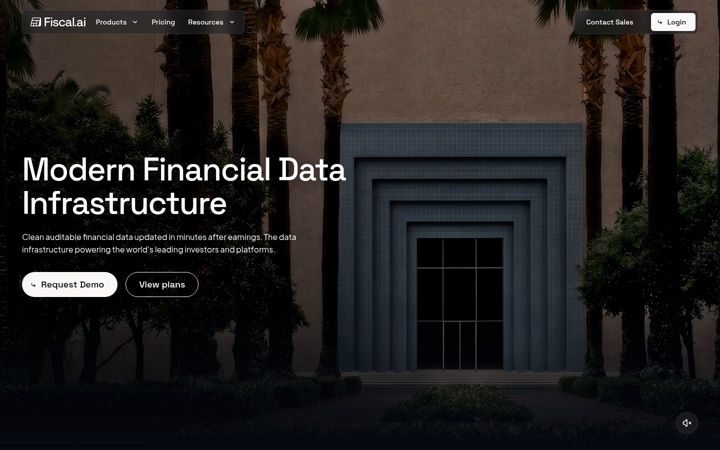 Screenshot of fiscal.ai
