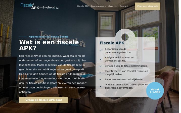 Screenshot of fiscale-apk.nl