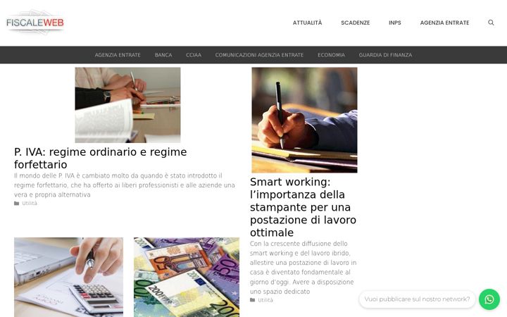 Screenshot of fiscaleweb.com